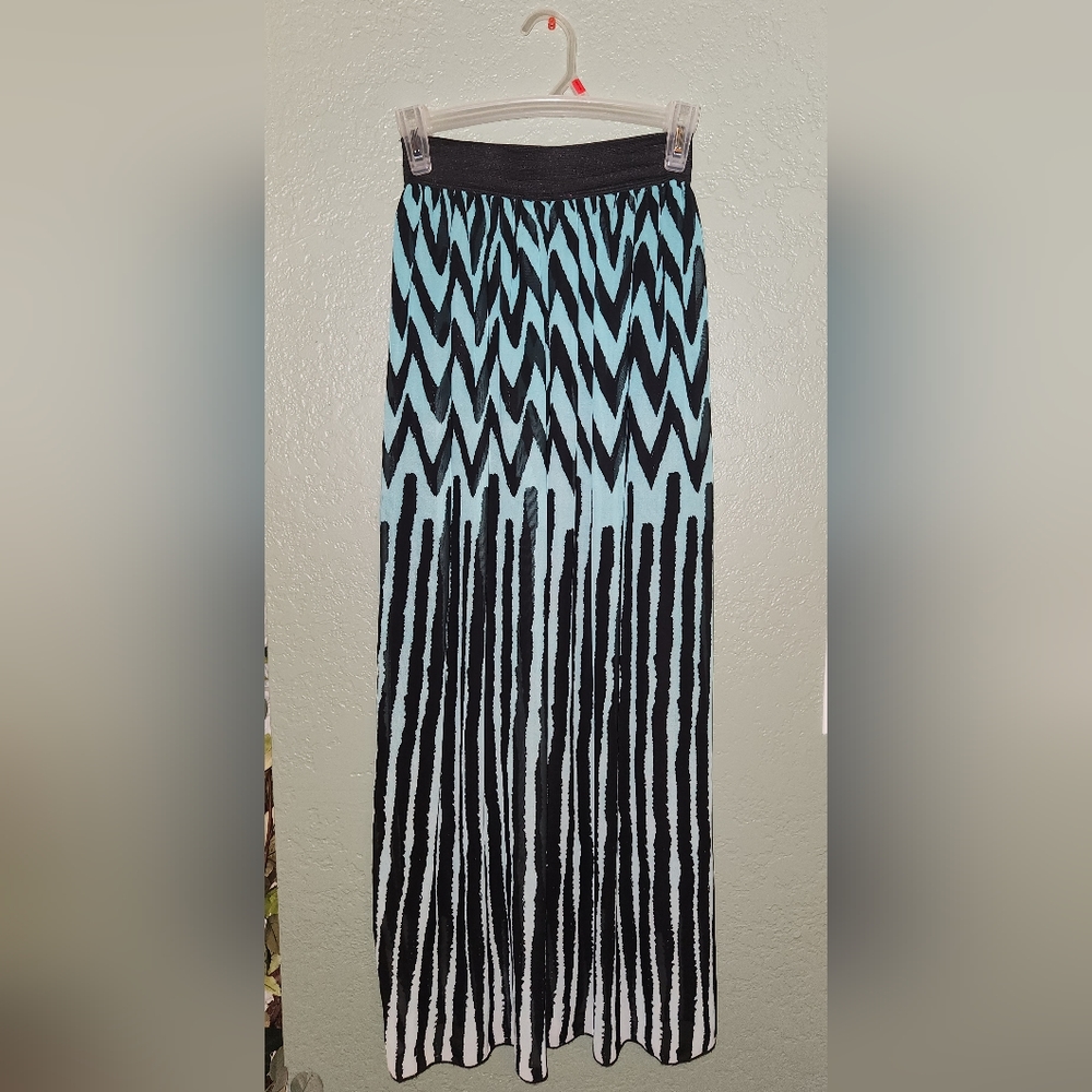 Long Teal women's maxi skirt - New